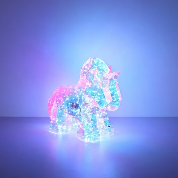 Globo - Decorațiune de masă LED reîncărcabilă și reglabilă LED/4W/5V 1800 mAh unicorn