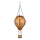 Globo - Decorațiune solară suspendată cu LED, 12xLED/0,02W/3V, IP44, 300 mAh, balon zburător