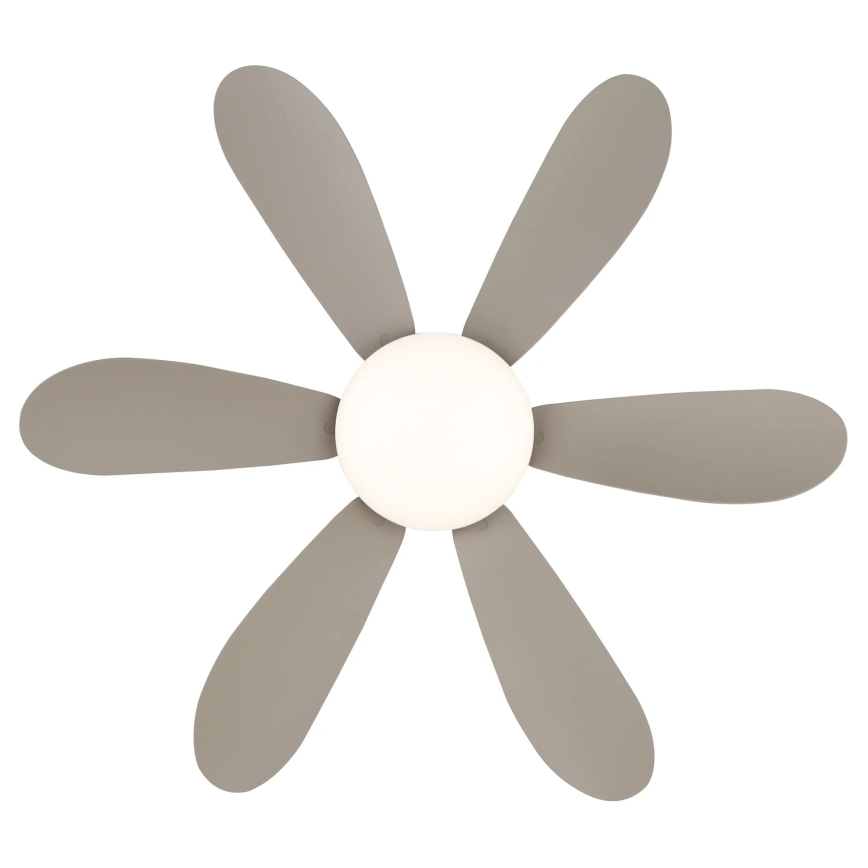 Globo - Ventilator de tavan LED dimabil LED/5W/230V 2700-6500K bej + telecomandă