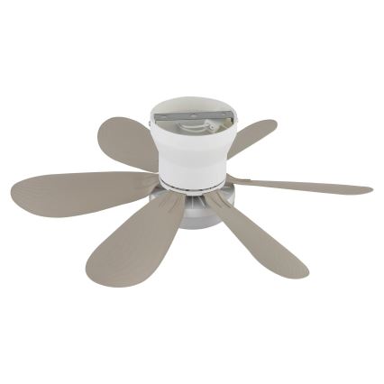 Globo - Ventilator de tavan LED dimabil LED/5W/230V 2700-6500K bej + telecomandă