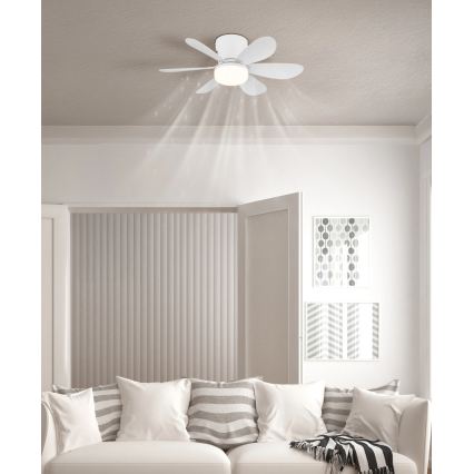 Globo - Ventilator de tavan LED cu reglaj al luminozității LED/5W/230V 2700-6500K alb + telecomandă