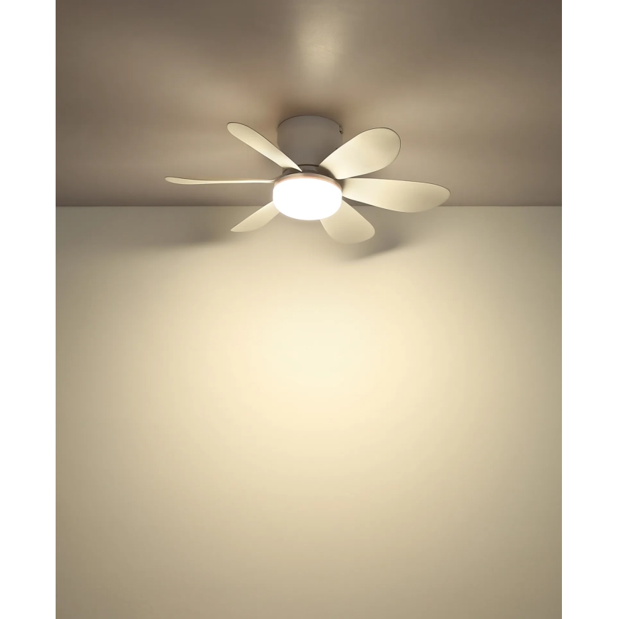 Globo - Ventilator de tavan LED cu reglaj al luminozității LED/5W/230V 2700-6500K alb + telecomandă