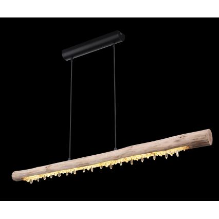 Globo 15354-20 - Lustră suspendată LED reglabilă pe cablu FELICITAS LED/25W/230V bej