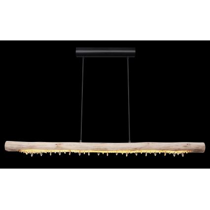 Globo 15354-20 - Lustră suspendată LED reglabilă pe cablu FELICITAS LED/25W/230V bej