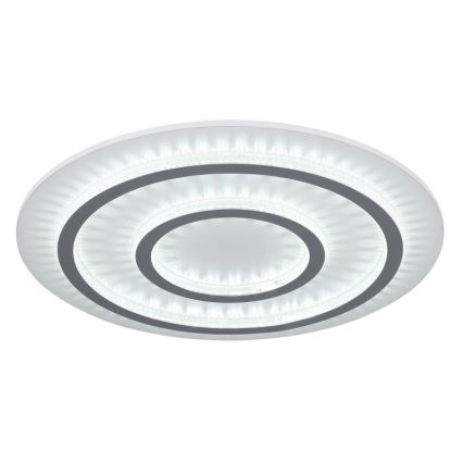 Globo - Plafonieră LED reglabilă 60W/230V, 3000–6500K, Ø 55 cm, albă, cu telecomandă