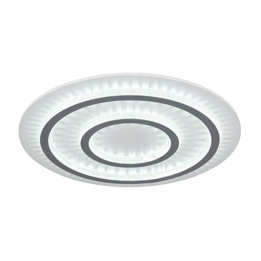 Globo - Plafonieră LED reglabilă 60W/230V, 3000–6500K, Ø 55 cm, albă, cu telecomandă