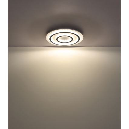 Globo - Plafonieră LED reglabilă 60W/230V, 3000–6500K, Ø 55 cm, albă, cu telecomandă