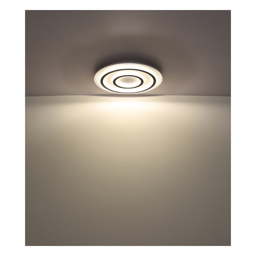 Globo - Plafonieră LED reglabilă 60W/230V, 3000–6500K, Ø 55 cm, albă, cu telecomandă