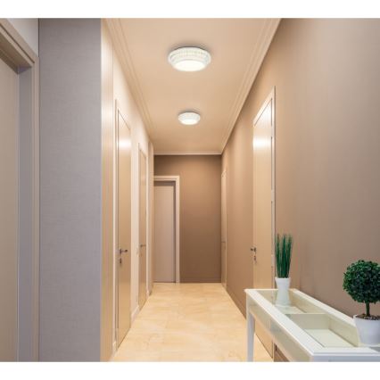 Globo - Plafonieră LED dimabilă, 58W, 230V, 2700-6000K, diametru 60 cm, albă, cu telecomandă