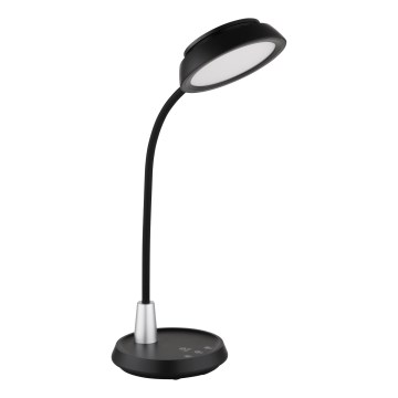 Globo - Lampă de birou LED cu dimmer tactil LED/12W/230V 3000/4000/6500K, negru
