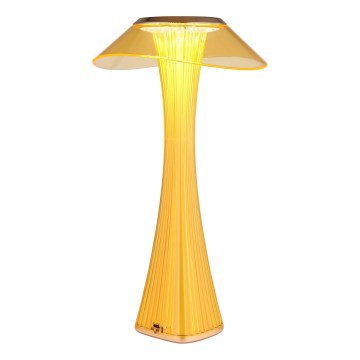 Globo - Lampă de birou LED reîncărcabilă cu reglare a luminozității LED/2,5W/3,7V 1200 mAh 2700/4500/6500K aurie