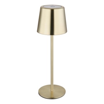 Globo - Lampă de birou LED reîncărcabilă, tactilă și dimmabilă LED/2W/3,7V 3000/4000/6000K 2200 mAh aurie
