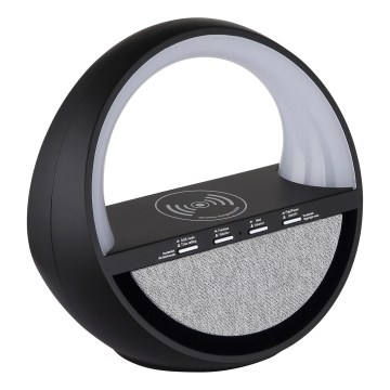 Globo - Lampă de birou reîncărcabilă LED RGB cu control tactil și difuzor LED/3,5W/5V 1800 mAh