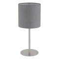 Globo - Lampă de masă 1x E27/40W/230V, gri