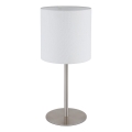 Globo - Lampă de masă 1xE27/40W/230V albă
