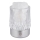 Globo - Lampă de masă LED reglabilă cu control tactil LED/1W/5V 3000K 1200 mAh argintie
