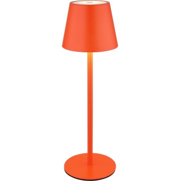 Globo - Lampă de masă LED reîncărcabilă, tactilă, cu reglaj de intensitate, 3 în 1 LED/3W/5V 3000/4000/5000K IP54 1800 mAh roșie