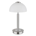 Globo - Lampă de masă tactilă dimabilă cu LED, 7W, 230V, 3000K, crom mat