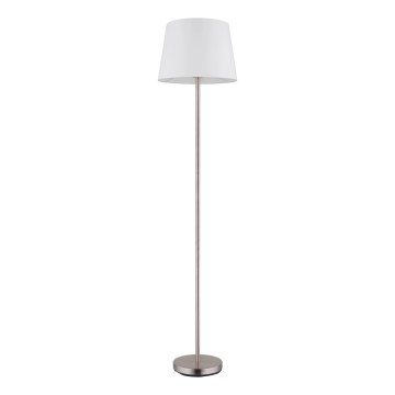 Globo - Lampă de podea 1xE27/40W/230V alb/crom mat