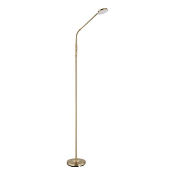 Globo - Lampă de podea LED dimabilă cu control tactil LED/6,5W/230V 2700/3350/4000K alamă