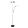 Globo - Lampă de podea LED dimmabilă LED/40W/230V + LED/5,5W 2700/4000/6000K neagră