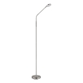 Globo - Lampă de podea LED reglabilă cu control tactil LED/6,5W/230V 2700/3350/4000K crom mat