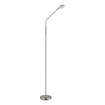 Globo - Lampă de podea LED reglabilă cu control tactil LED/6,5W/230V 2700/3350/4000K crom mat