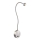 Globo - Lampă flexibilă LED, 3W/230V, crom lucios