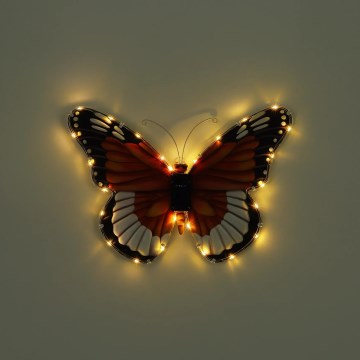 Globo - Lampă solară LED 3V IP44, 200 mAh, model Fluture