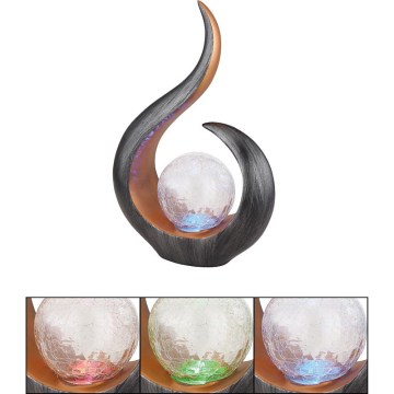 Globo - Lampă solară LED RGB, 3V, IP44, 300 mAh