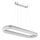 Globo - Lampă suspendată LED reglabilă pe cablu LED/40W/230V 2700-6000K clară + telecomandă