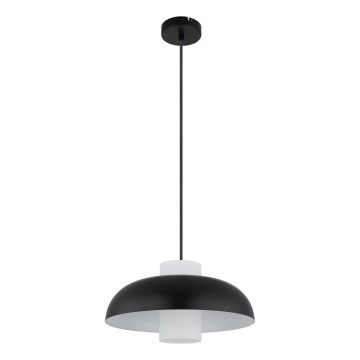 Globo - Lampă suspendată pe cablu 1xE27/60W/230V neagră