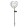 Globo - LED Lampă solară LED/3V IP44 300 mAh inimă argintie