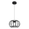 Globo - Lustră LED dimerizabilă suspendată pe cablu, LED/40W/230V, 3000K, neagră