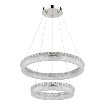 Globo - Lustră LED reglabilă pe cablu LED/60W/230V 2700-6000K clară + telecomandă