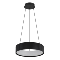 Globo - Lustră LED suspendată pe cablu LED/45W/230V 2700/4000/6000K, diam. 46 cm, negru