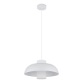 Globo - Lustră pe cablu 1xE27/60W/230V albă