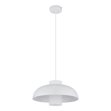 Globo - Lustră pe cablu 1xE27/60W/230V albă