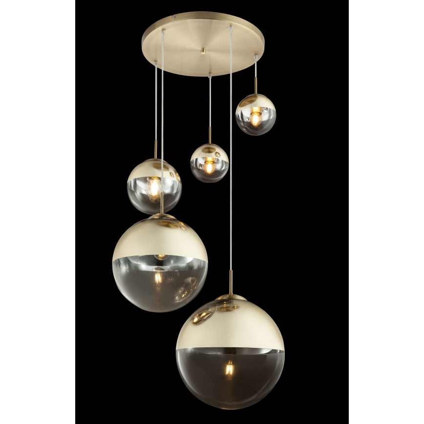 Globo - Lustră pe cablu 5xE27/60W/230V