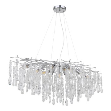Globo - Lustră suspendată pe cablu 12xE14/40W/230V