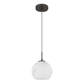 Globo - Lustră suspendată pe cablu 1xE27/60W/230V diam. 20 cm