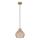 Globo - Lustră suspendată pe cablu 1xE27/60W/230V Ø 22 cm, aurie