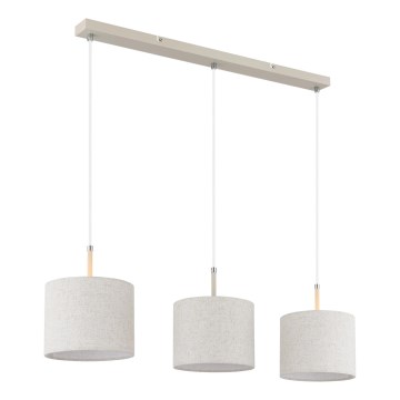 Globo - Lustră suspendată pe cablu 3xE27/40W/230V