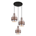 Globo - Lustră suspendată pe cablu 3xE27/60W/230V