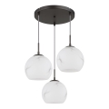 Globo - Lustră suspendată pe cablu 3xE27/60W/230V Ø 42,5 cm