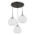 Globo - Lustră suspendată pe cablu 3xE27/60W/230V Ø 42,5 cm