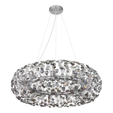 Globo - Lustru LED din cristal, suspendat pe cablu, 20 x G9/3,5W/230V