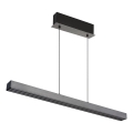 Globo - Lustru LED reglabil cu control tactil, suspendat pe cablu LED/39W/230V 2700/4000/6000K crom mat