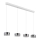 Globo - Lustru LED suspendat pe cablu LED/24W/230V alb/fumuriu