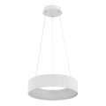 Globo - Lustru LED suspendat pe cablu LED/45W/230V 2700/4000/6000K Ø 46 cm alb